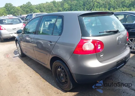 2007 Volkswagen Rabbit 4-Door z USA, uszkodzony, nr VIN WVWDR71K87W278085